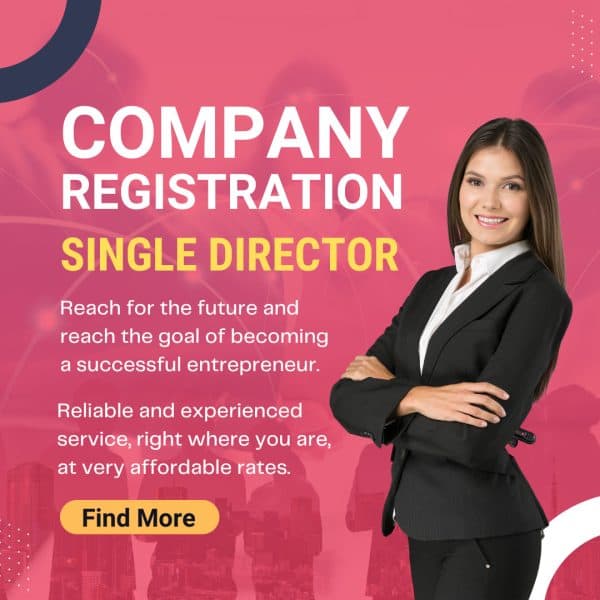 Company Incorporation – Single Director